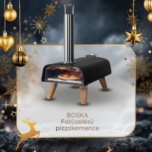 BOSKA fatüzelésű pizzakemence
