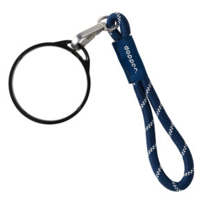 DOPPER csuklópánt FEKETE bögregyűrűvel – Midnight Silver