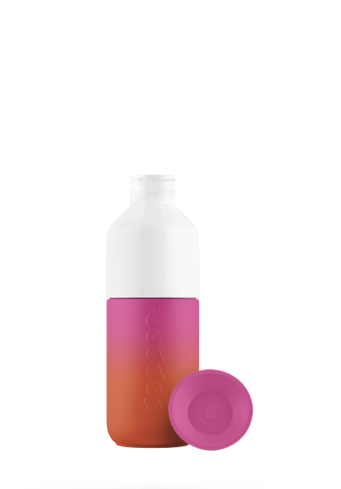 9119_Dopper_Steel_Sunset_Pink_350ml_Bottle+Cap_488x700